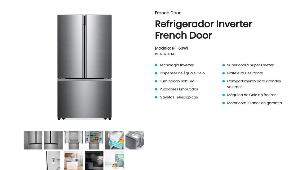 geladeira-hisense-frech-door-rf-68w-inox-look-520-litros