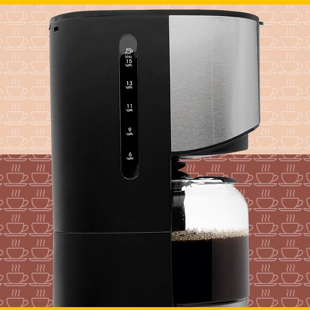 Cafeteira Elétrica Philco PH17 indicador nível colher dosadora 15 cafés