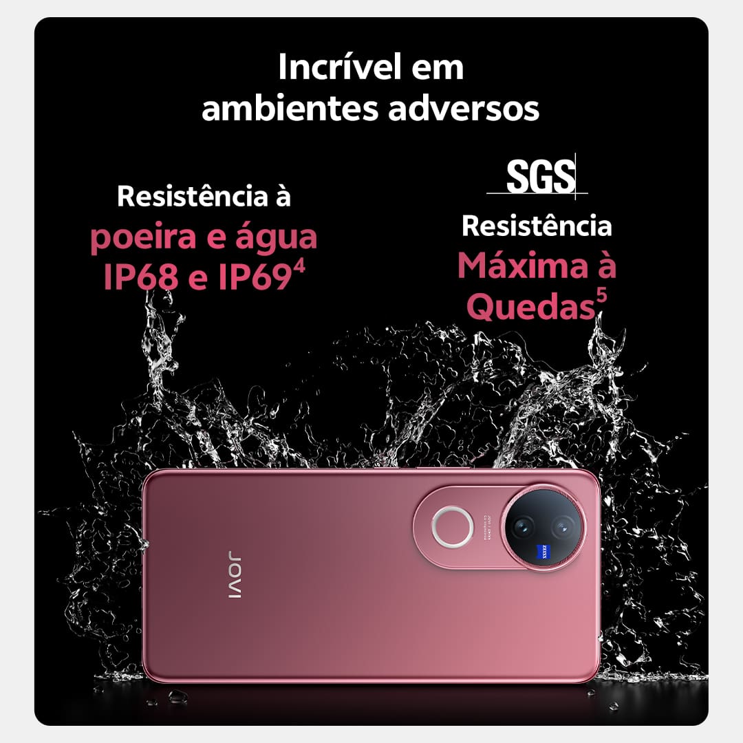 Smartphone JOVI V50 5G Vermelho Âncora 512GB