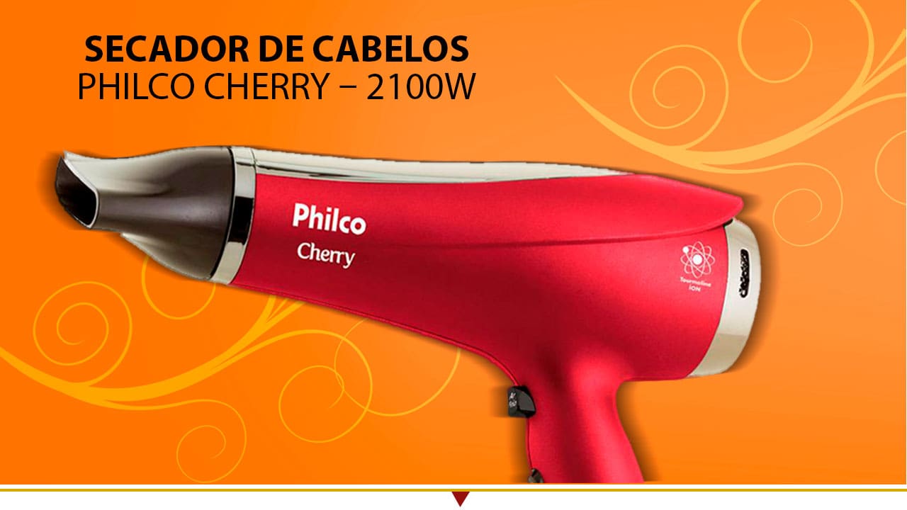 Secador de Cabelos Philco Cherry 