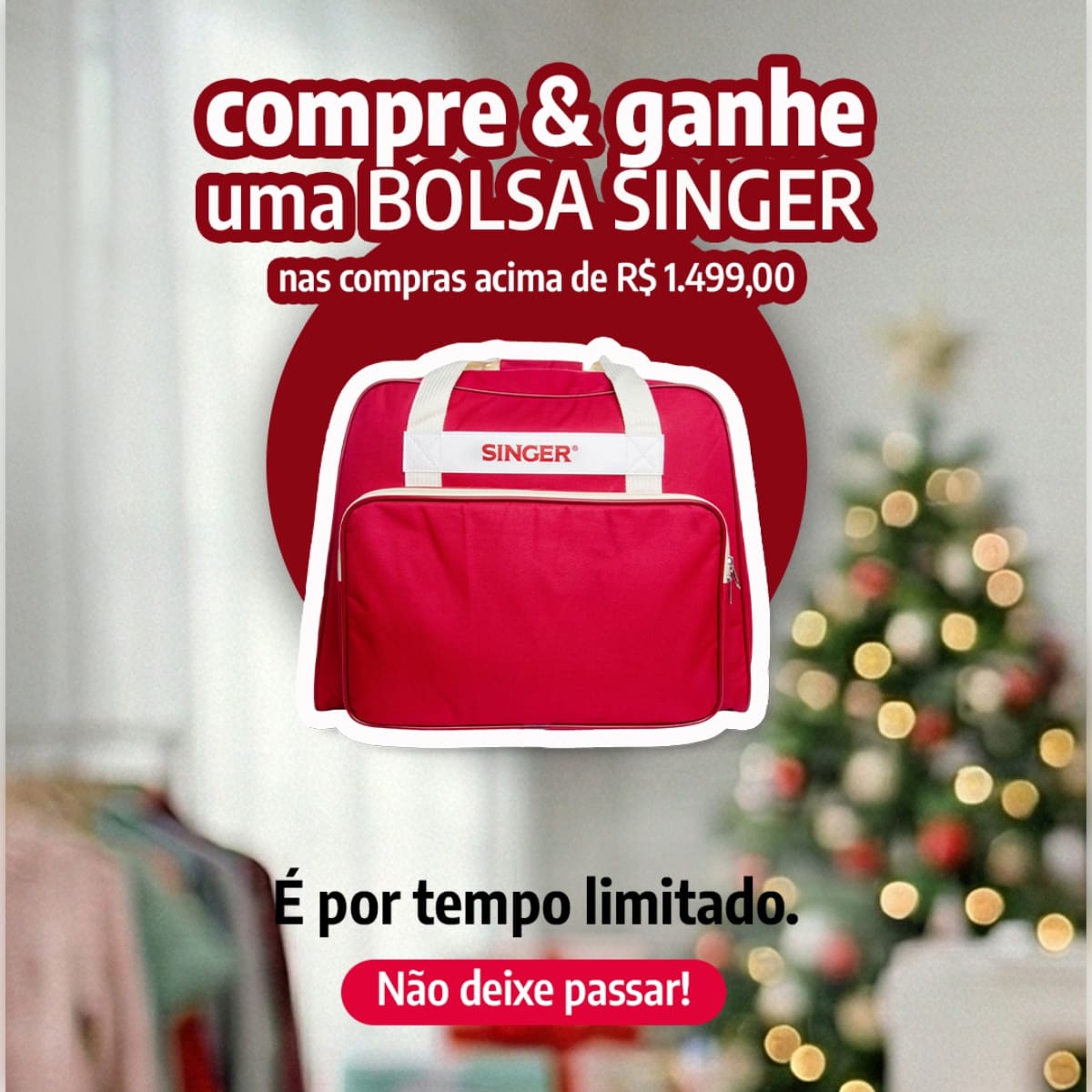 Promoção de Natal Singer 2025