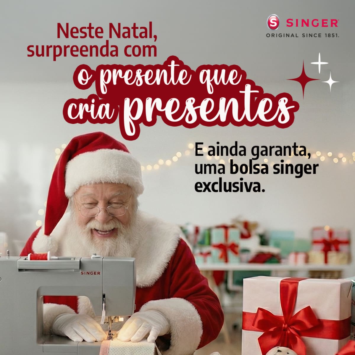 Promoção de Natal Singer 2025