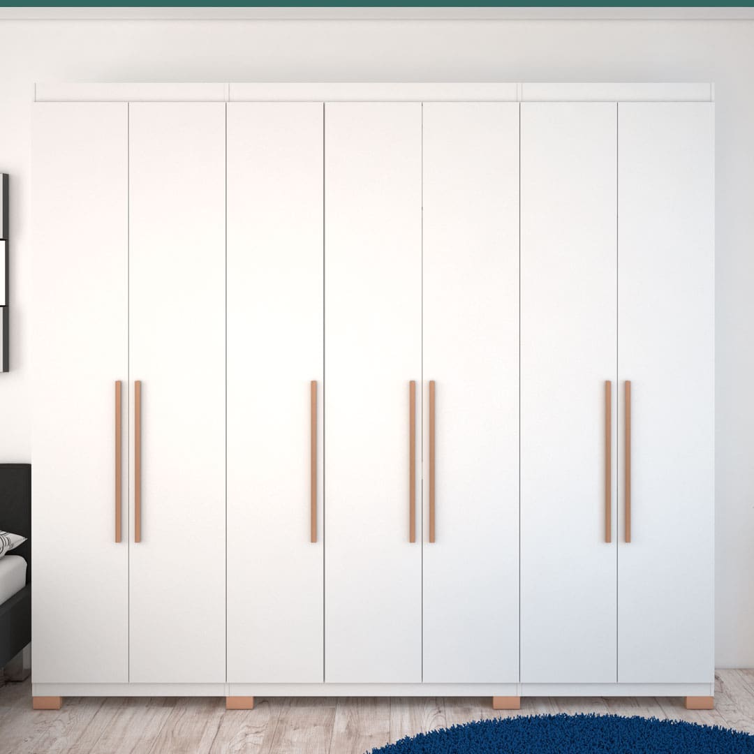 Guarda-Roupa Bartira Diplomata com 7 Portas
