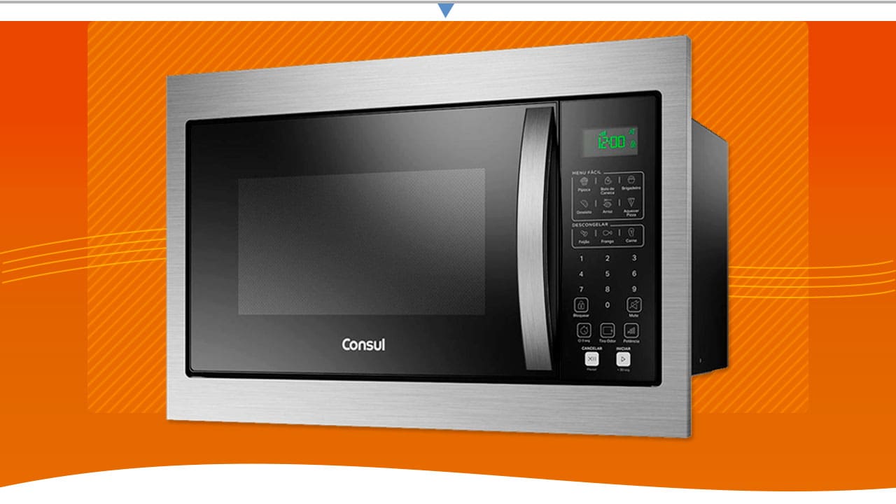Forno Micro-ondas Embutir Consul CM146AE