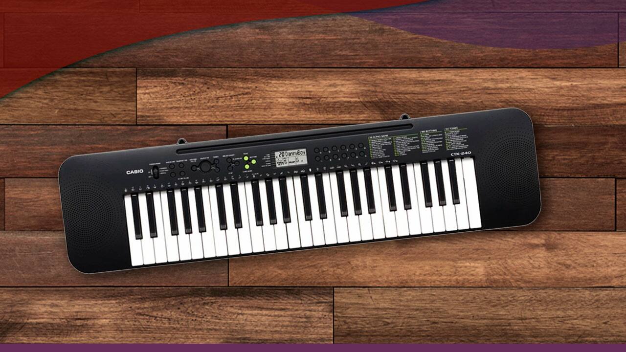 Teclado Digital Casio CTK-240 Preto