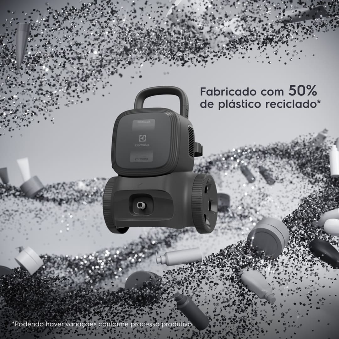 Potência extrema com 2200 PSI: Remove até as sujeiras mais difíceis com alto desempenho.