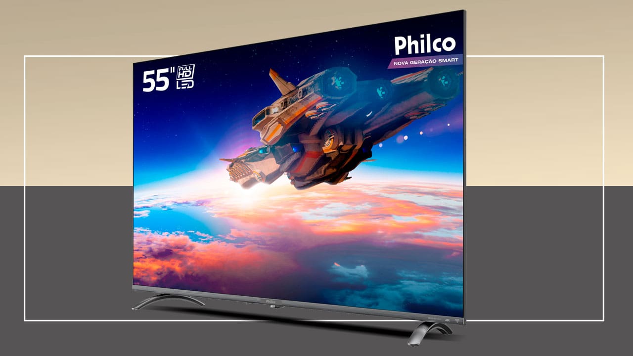 Smart TV Philco PTV55Q20SNBL