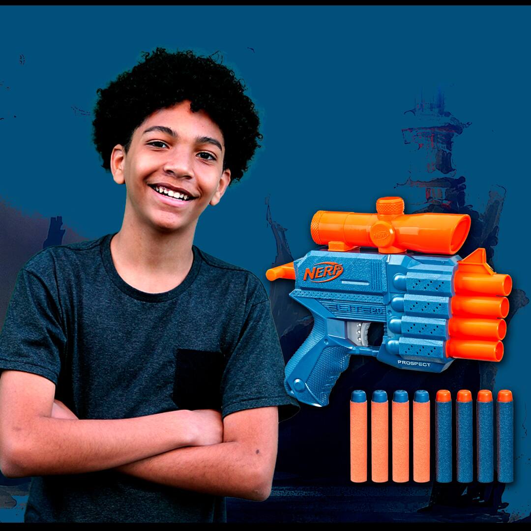 Lançador Nerf Roblox MM2: Dartbringer Hasbro 6 Peças com Acessórios