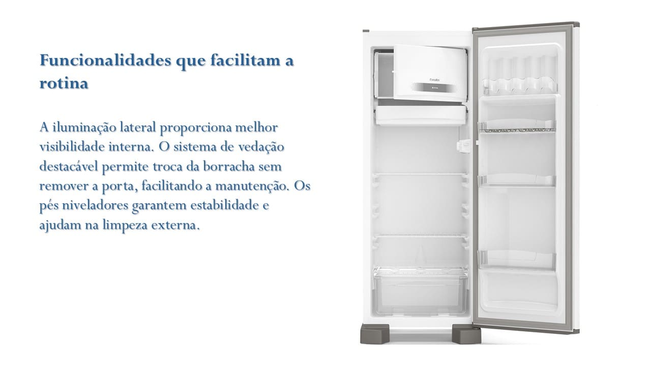Geladeira Esmaltec ROC31 Inverter 245L