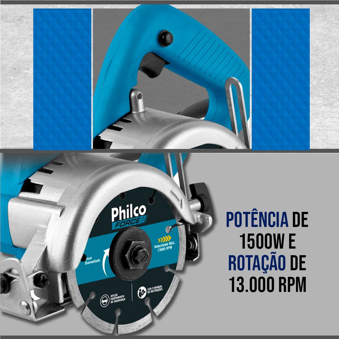 Serra Mármore Philco PSM01 prática potente