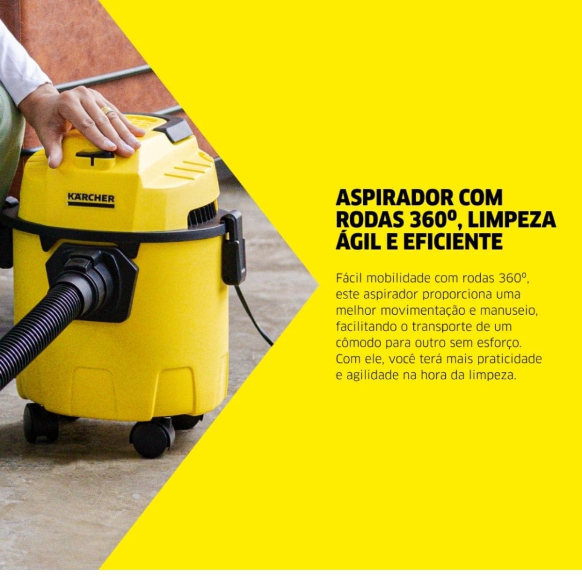 Aspirador de Pó e Líquido WDL 1