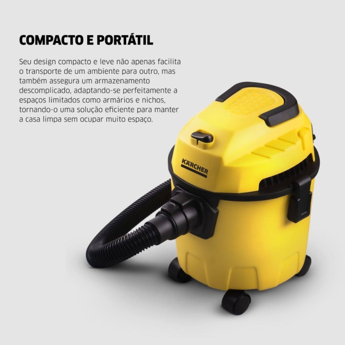 Aspirador de Pó e Líquido WDL 1