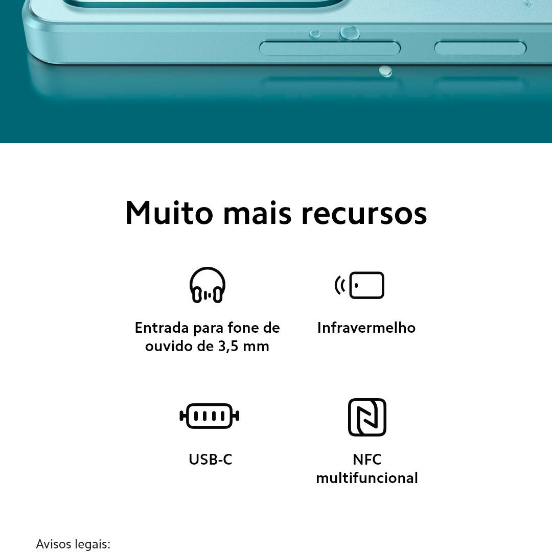 Descubra a Inovação e o Estilo com o Xiaomi Redmi Note 13 5G Azul – sua nova dimensão de tecnologia. O mundo da tecnologia móvel nunca mais será o mesmo com a chegada do revolucionário Xiaomi Redmi Note 13 5G na cor azul. Projetado para aqueles que não se contentam com o básico e buscam sempre mais em performance, design e inovação. Com 256GB de armazenamento, prepare-se para mergulhar em uma experiência sem limites, onde suas memórias, jogos e aplicativos coexistem sem comprometer a velocidade ou a eficiência. O Xiaomi Redmi Note 13 conta com processador octa-core, tela de 6.67" e 8GB RAM, tudo isso para você desfrutar de inovação e rapidez. Escolha o Xiaomi Redmi Note 13 5G Azul e eleve sua experiência móvel a um patamar nunca antes imaginado.