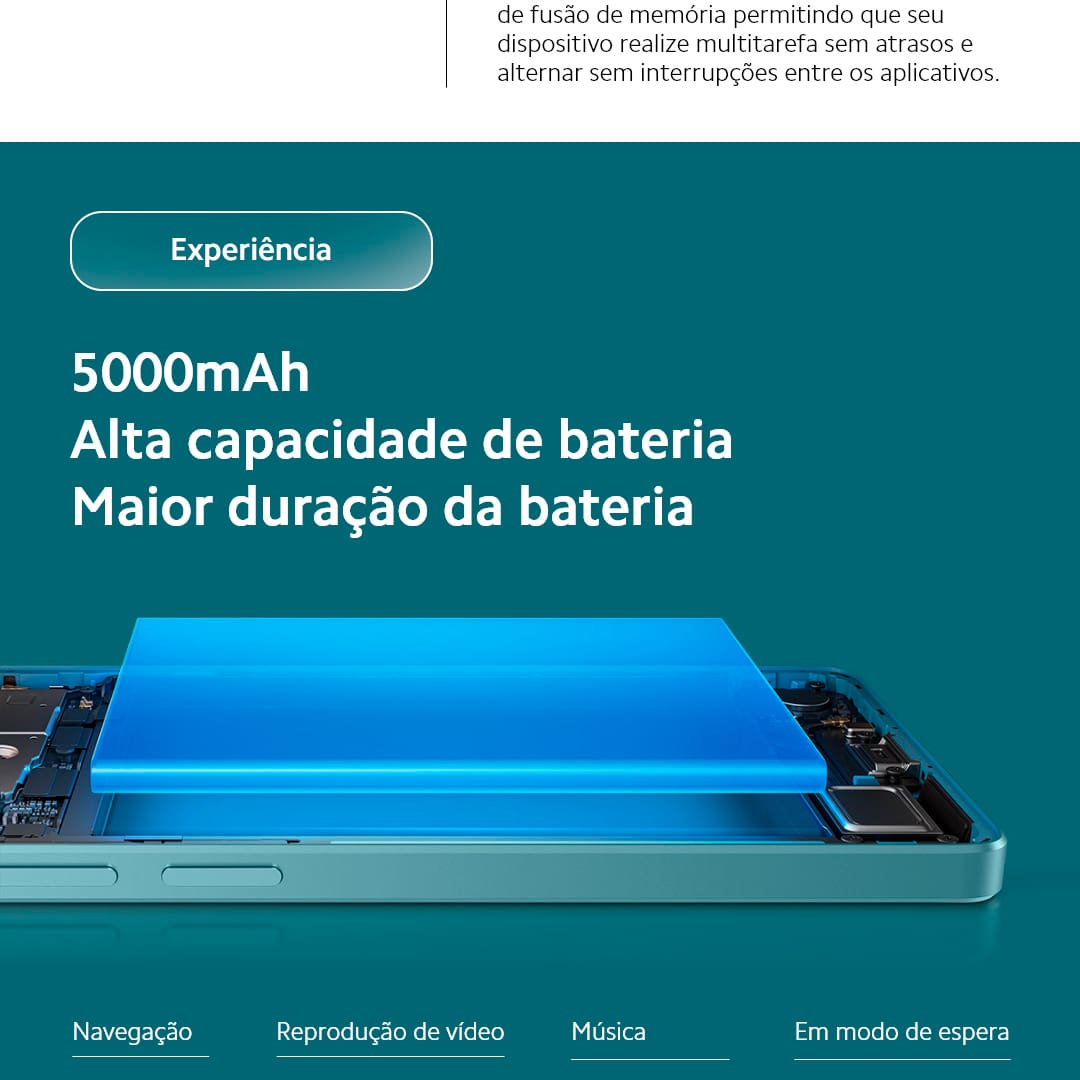 Descubra a Inovação e o Estilo com o Xiaomi Redmi Note 13 5G Azul – sua nova dimensão de tecnologia. O mundo da tecnologia móvel nunca mais será o mesmo com a chegada do revolucionário Xiaomi Redmi Note 13 5G na cor azul. Projetado para aqueles que não se contentam com o básico e buscam sempre mais em performance, design e inovação. Com 256GB de armazenamento, prepare-se para mergulhar em uma experiência sem limites, onde suas memórias, jogos e aplicativos coexistem sem comprometer a velocidade ou a eficiência. O Xiaomi Redmi Note 13 conta com processador octa-core, tela de 6.67" e 8GB RAM, tudo isso para você desfrutar de inovação e rapidez. Escolha o Xiaomi Redmi Note 13 5G Azul e eleve sua experiência móvel a um patamar nunca antes imaginado.