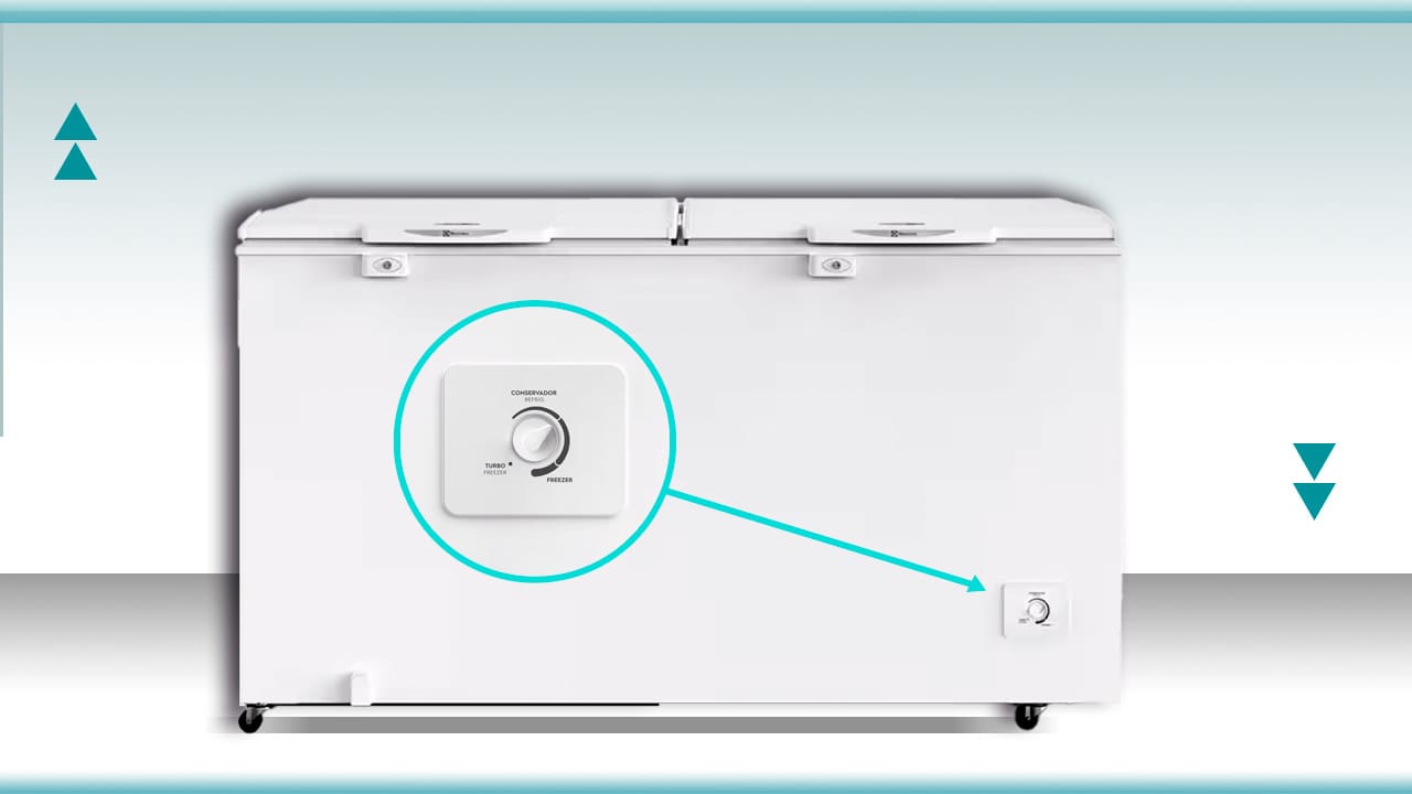 Freezer Horizontal Electrolux H550 2 Portas