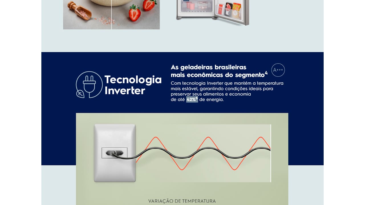 Geladeira Electrolux IB54B Bottom 490L Preta