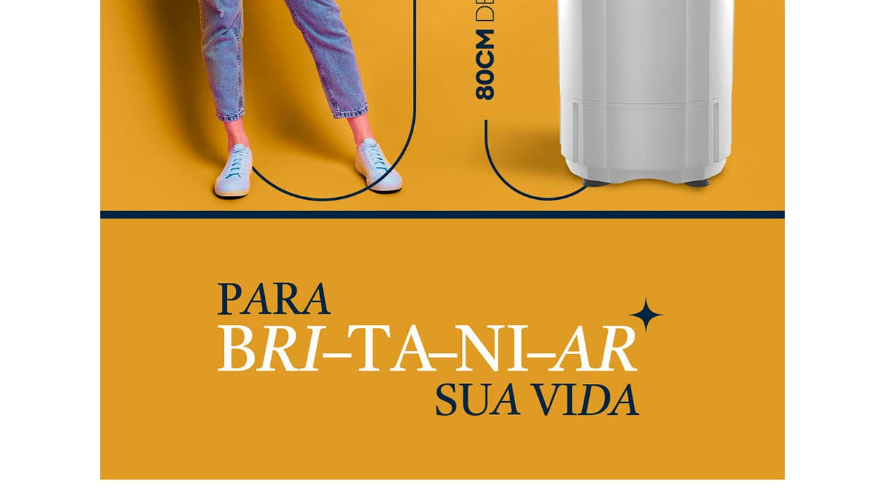 Centrífuga de Roupas Britânia BCR15B