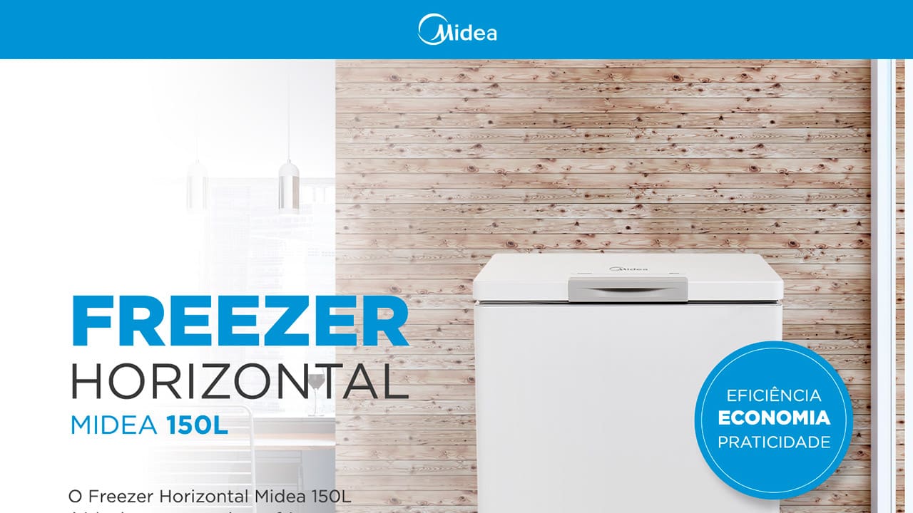 Freezer Horizontal Midea RCFA11