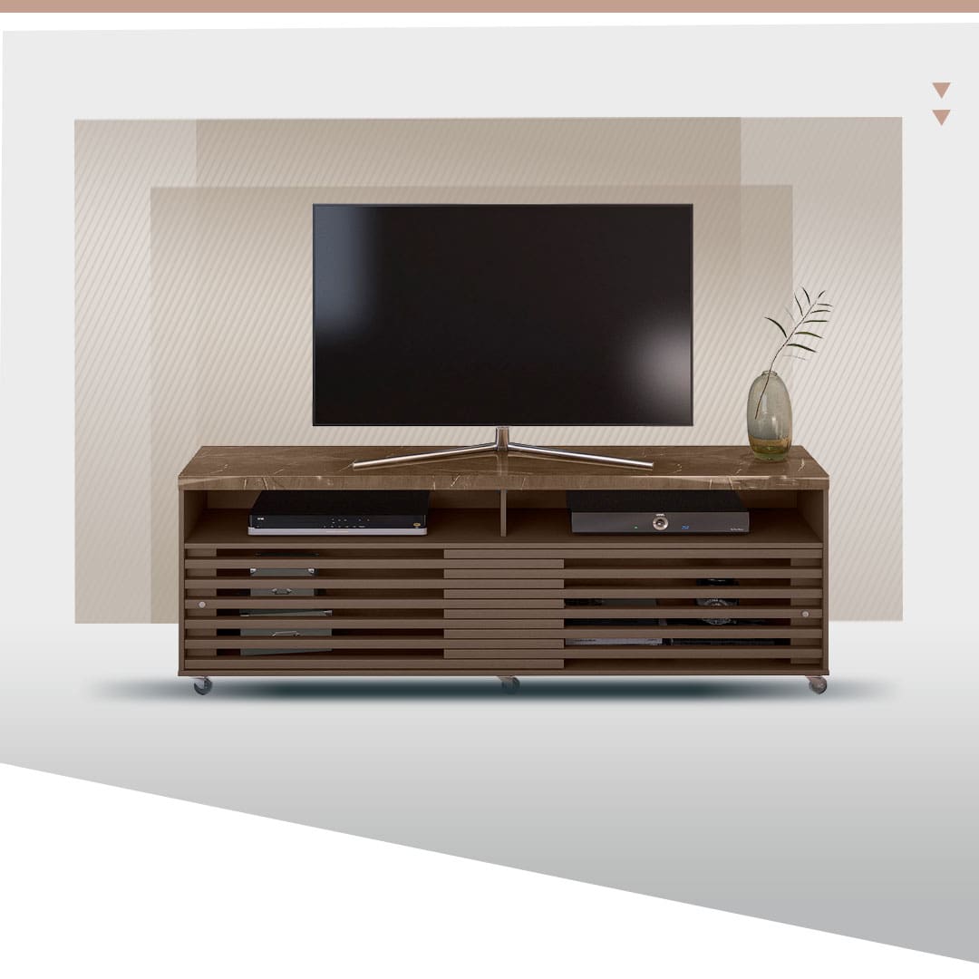 Rack Madetec Cross com 182cm de Largura, 2 Portas | Ponto