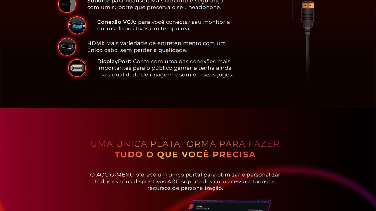 Monitor Gamer Curvo AOC Agon AG323FCXE