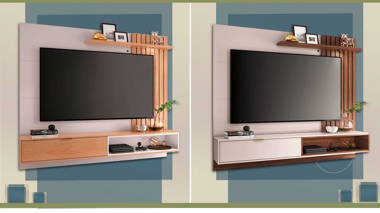 Painel Home Colibri Tocantins nicho para outros aparelhos eletrônicos