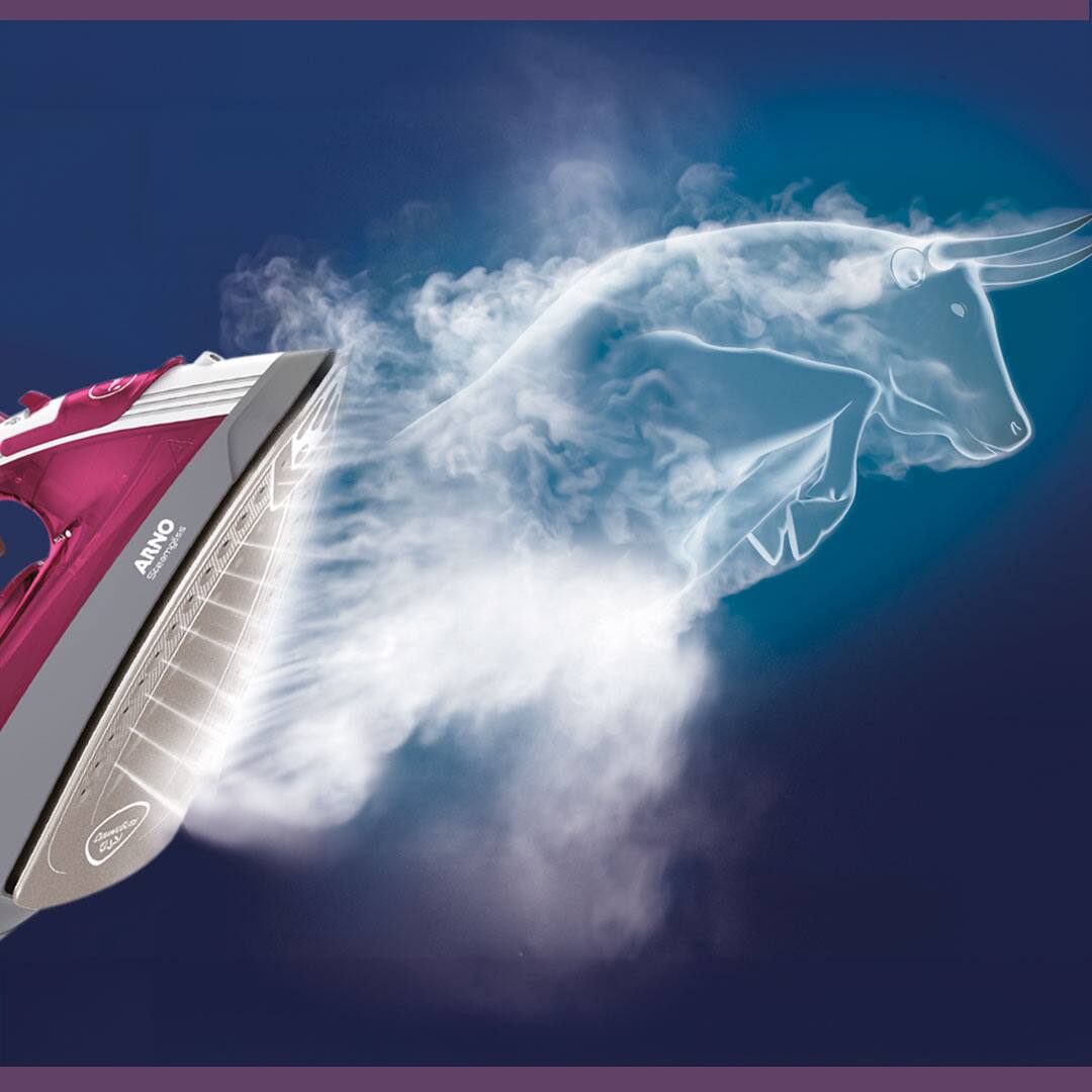 Ferro a Vapor Arno Steamgliss FSGC base cerâmica