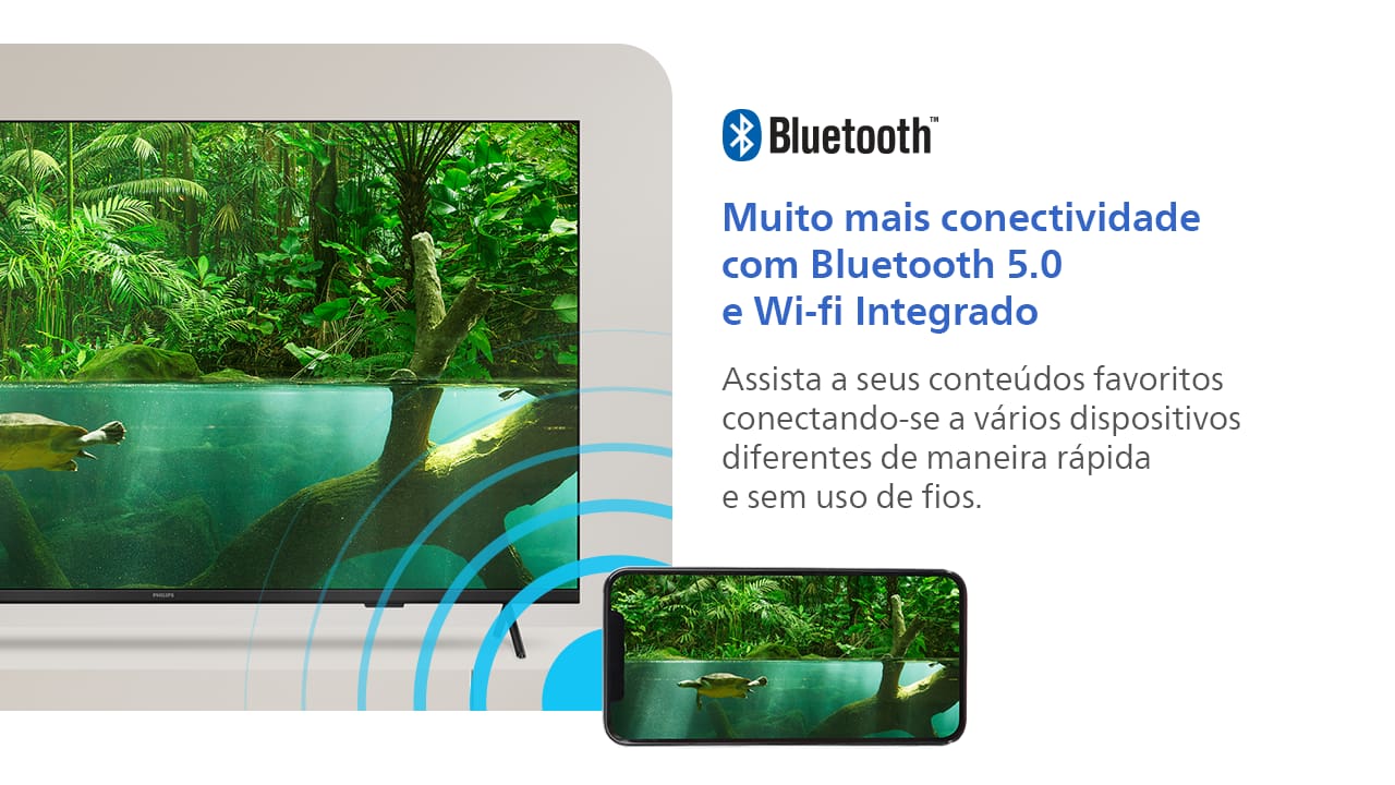 Smart TV LED 55" Ultra HD 4K Philips