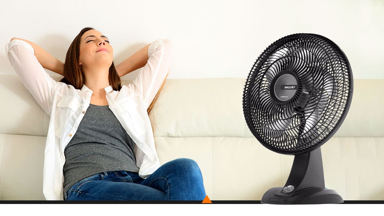 Ventilador Mesa Mallory Olimpo TS diâmetro potência 