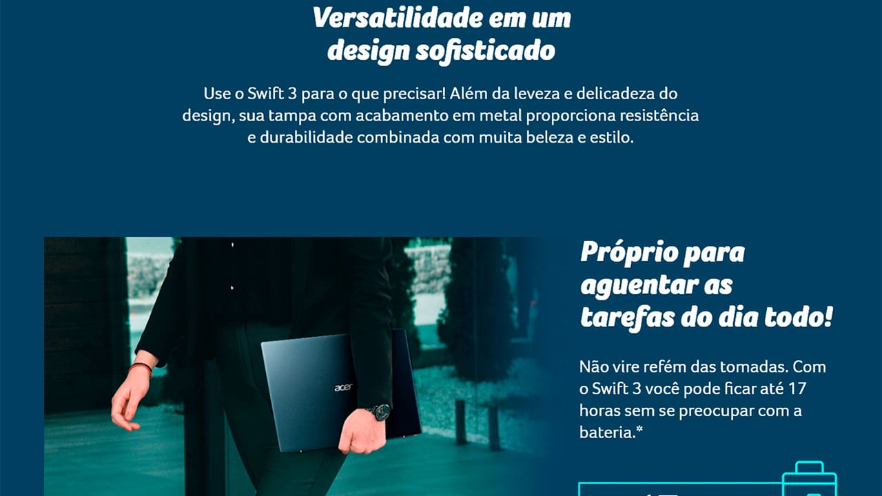 Notebook Acer Core i5- 1135G7