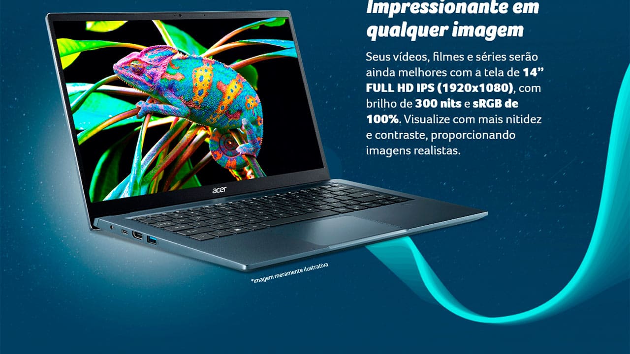 Notebook Acer Core i5- 1135G7