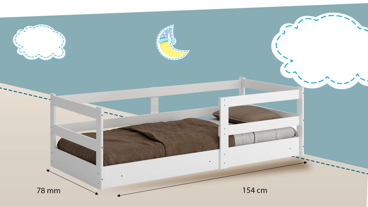Cama Infantil Barreto Cercadinho Popy