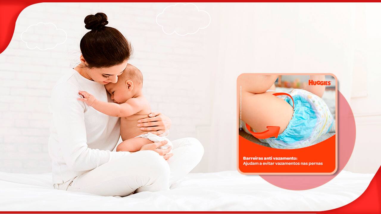 Fralda Huggies Supreme Care