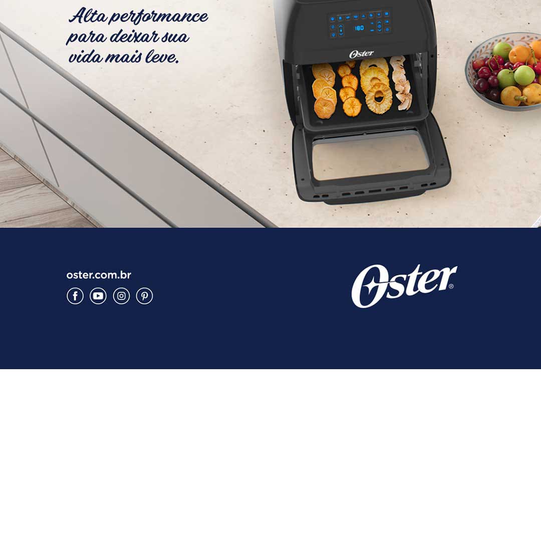 FRIT ELET OSTER OVEN OFRT780 12L PT 110V