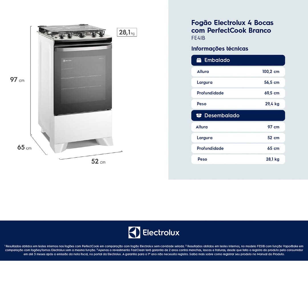 fogao-electrolux-4-bocas-efficient-fe4ib-branco