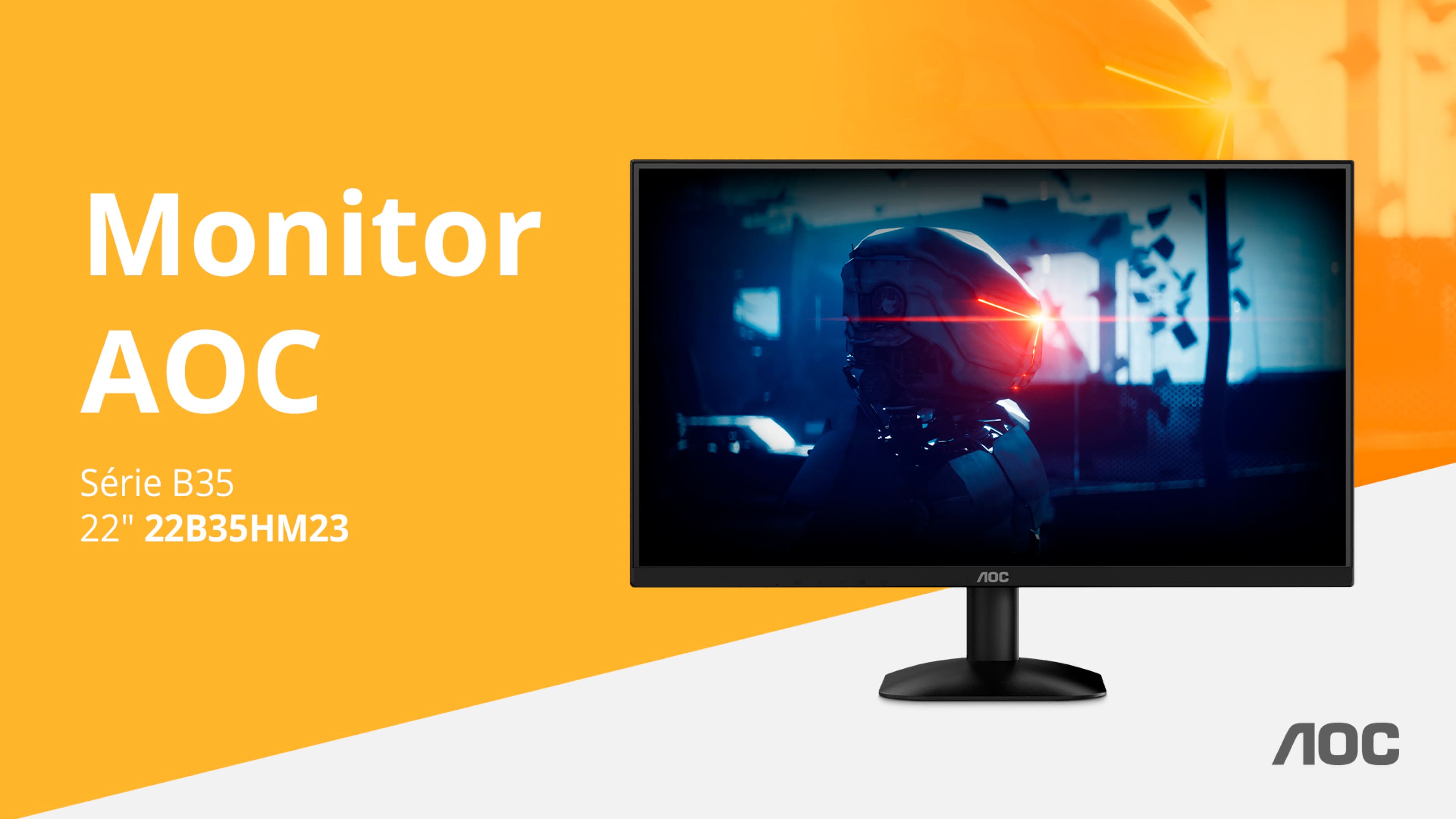 Monitor Gamer 22” AOC 22B35HM23 