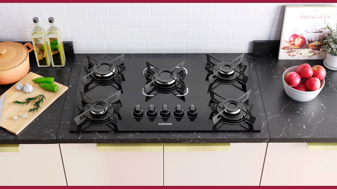 Cooktop a Gás Itatiaia 5 Bocas Electra
