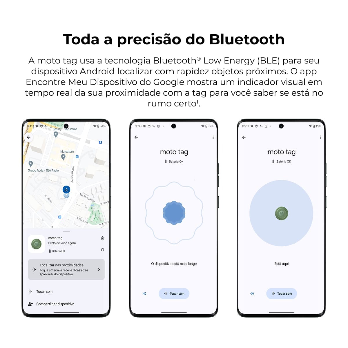 Rastreador Motorola Moto Tag Bluetooth 