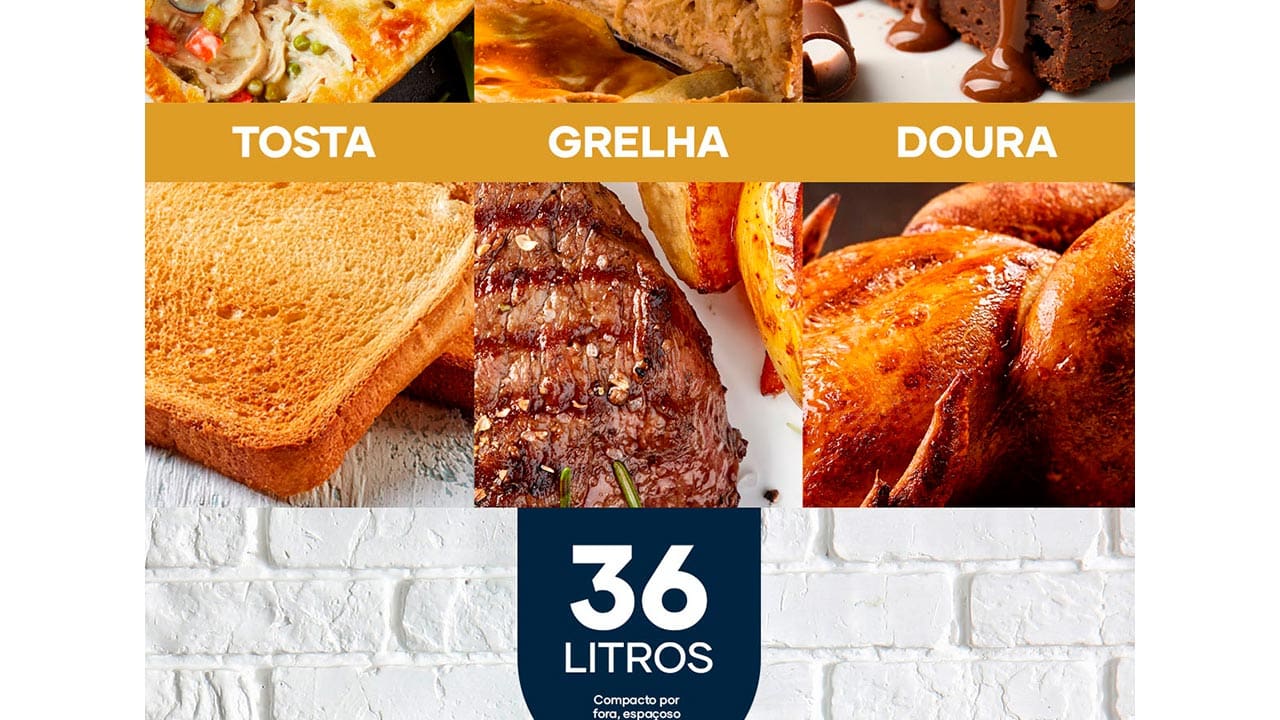 Forno Elétrico Britânia BFE40P 36L Preto