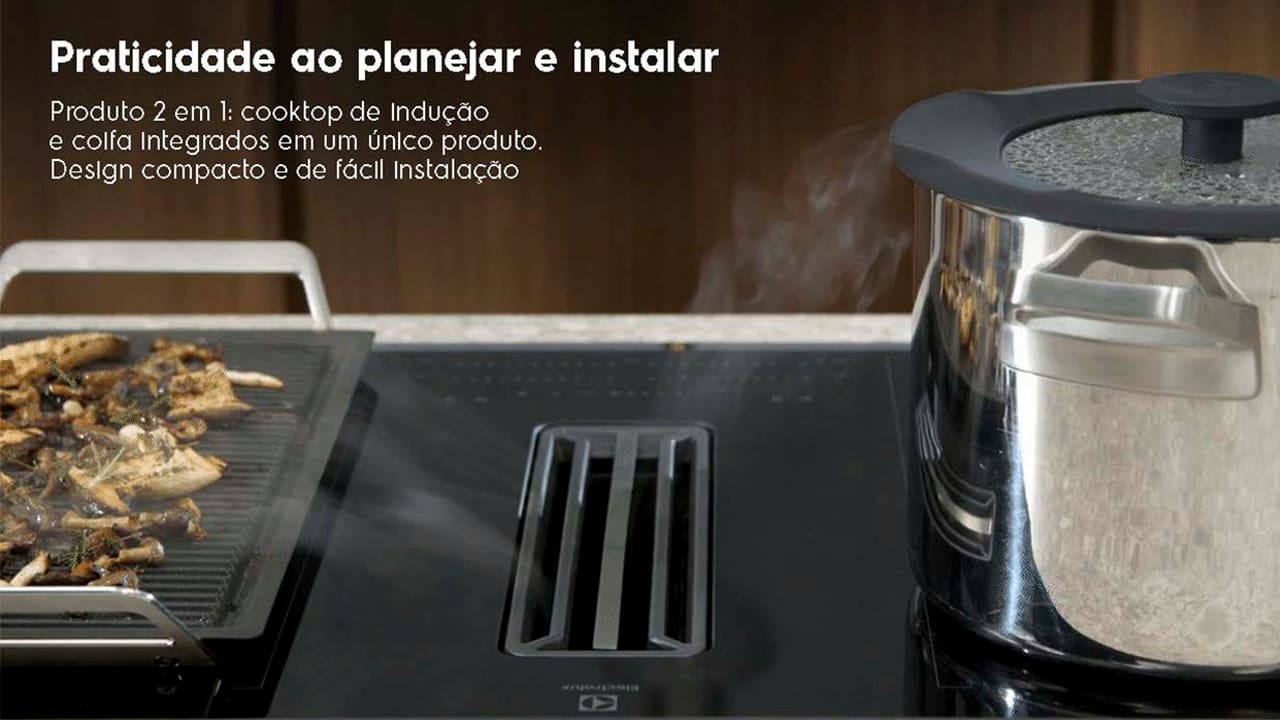 Cooktop de Indução 4 Bocas Electrolux
