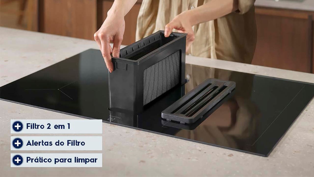 Cooktop de Indução 4 Bocas Electrolux