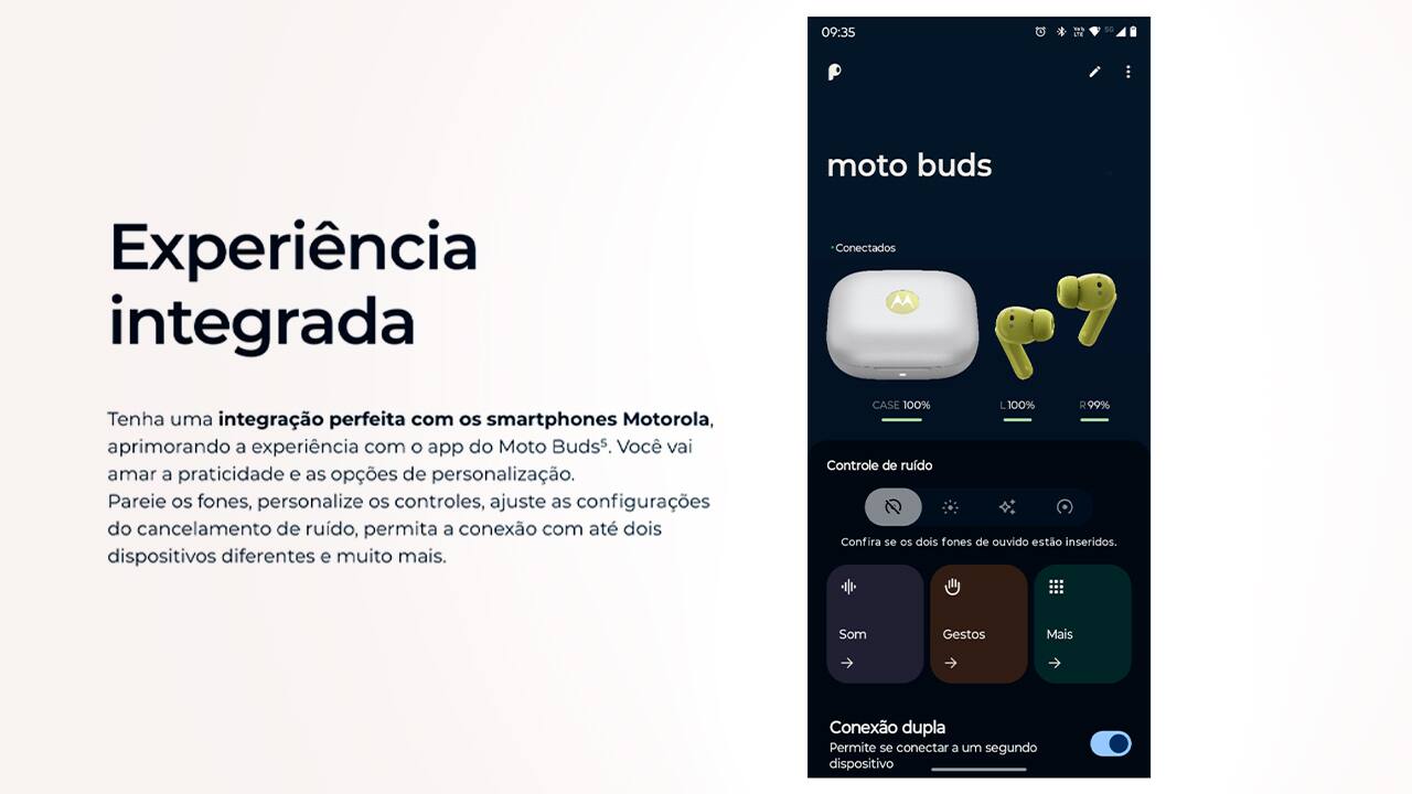 Fone de Ouvido - Bluetooth - Sem fio - Música