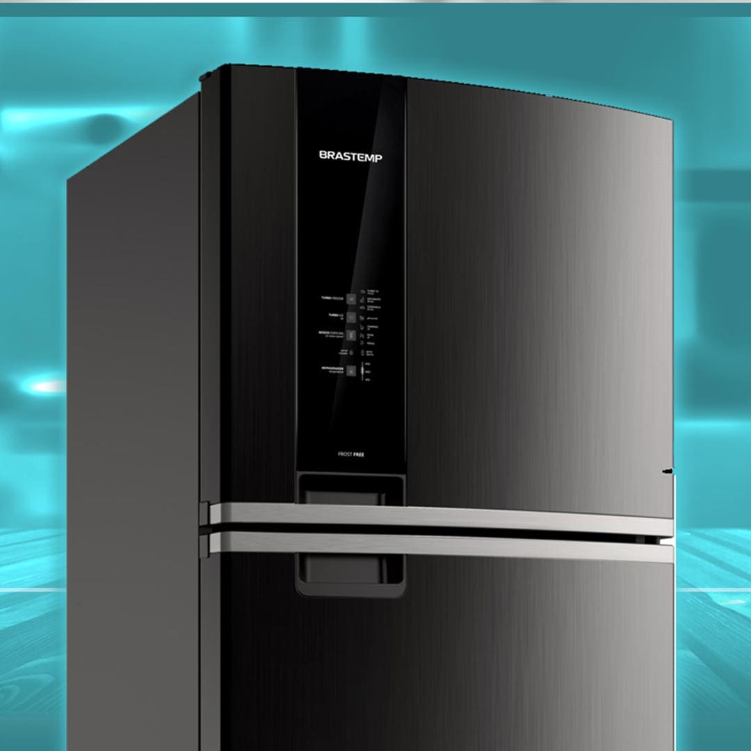 Geladeira Brastemp BRM56BK Painel