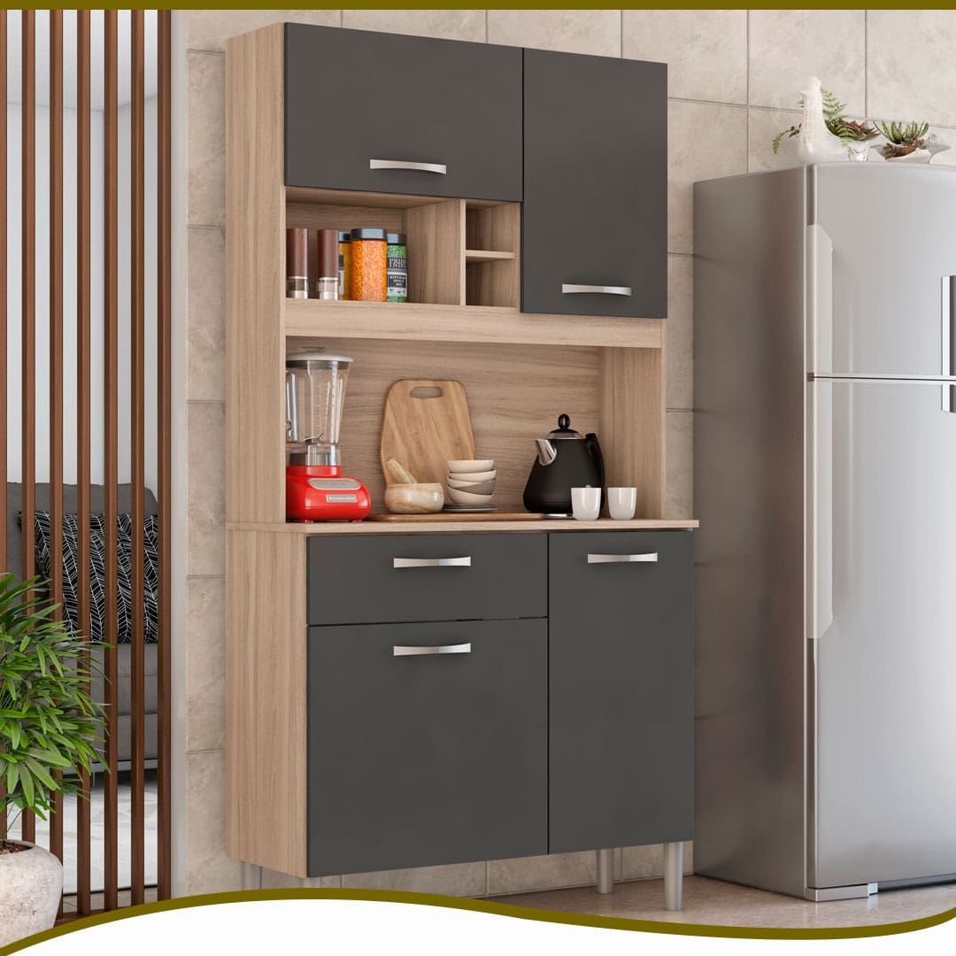 Cozinha Compacta Demóbile Malta 
