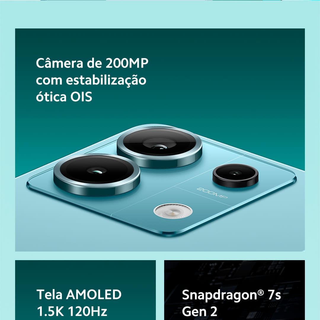 Smartphone Xiaomi Redmi Note 13 PRO 5G Preto: tecnologia e elegância em um só aparelho. Se você busca por inovação, desempenho excepcional e uma experiência móvel incomparável, o Xiaomi Redmi Note 13 PRO 5G é a escolha perfeita para você. Este smartphone foi projetado para entregar velocidade, eficiência e entretenimento.