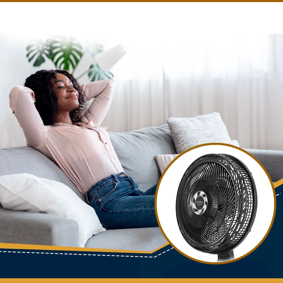 Ventilador Mesa Britânia Maxx Force BVT500 grade removível potência