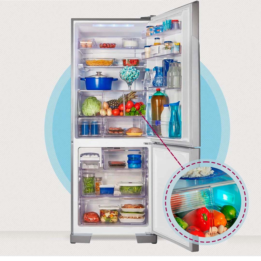 Refrigerador Panasonic NR-BB53PV3X Frost Free