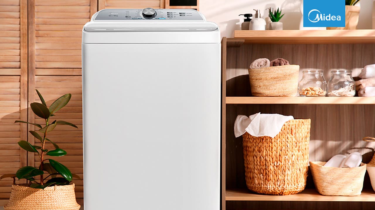 Lavadora de Roupas Midea MA500W13/WG 13kg Branca