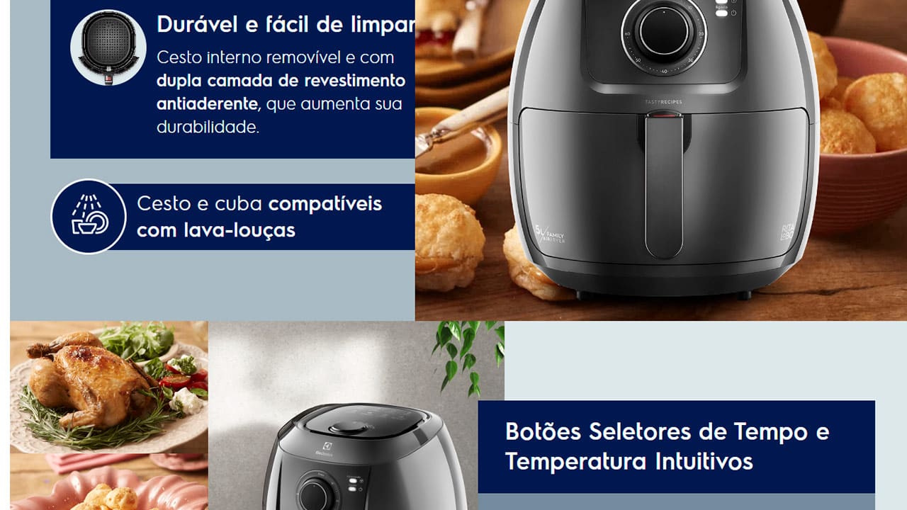 fritadeira-eletrica-air-fryer-electrolux-family-efficient-eaf50-5-litros