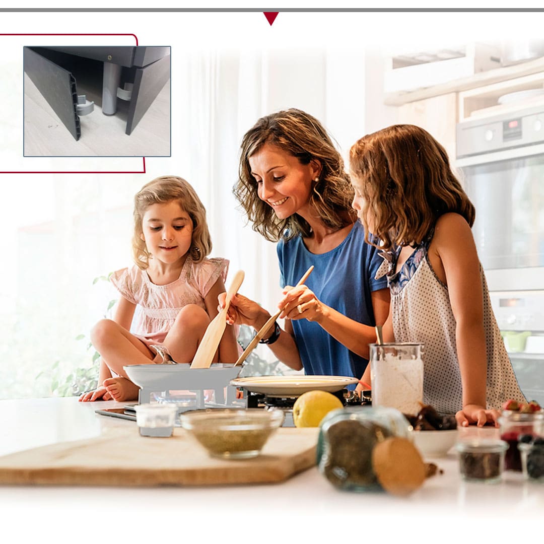 familia cozinhando