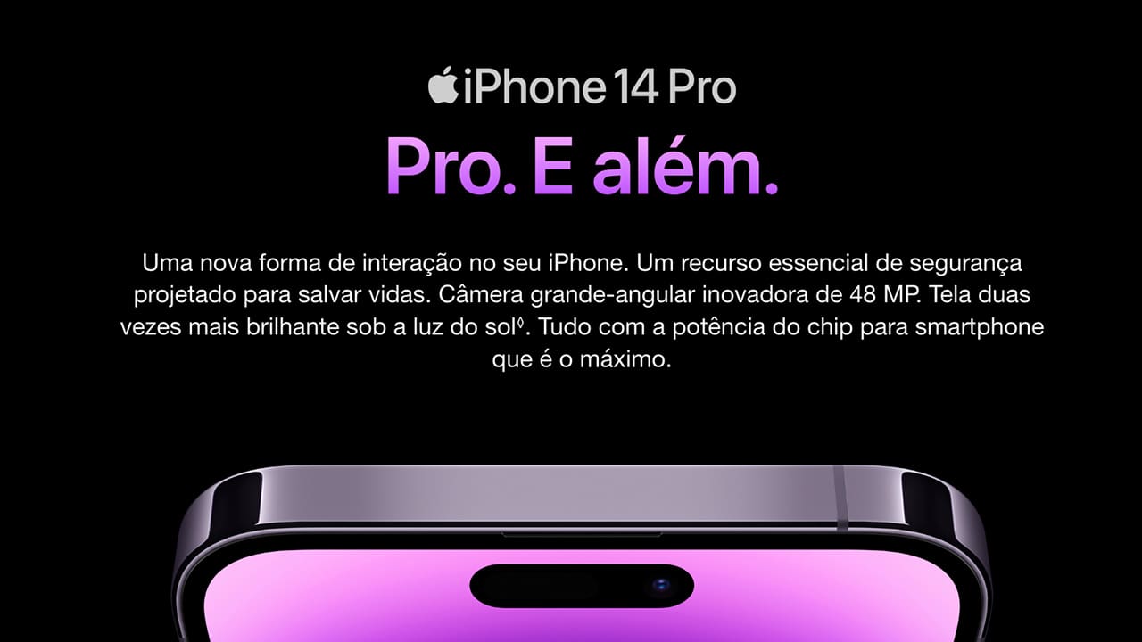 iPhone 14 Pro Apple 256GB Prateado